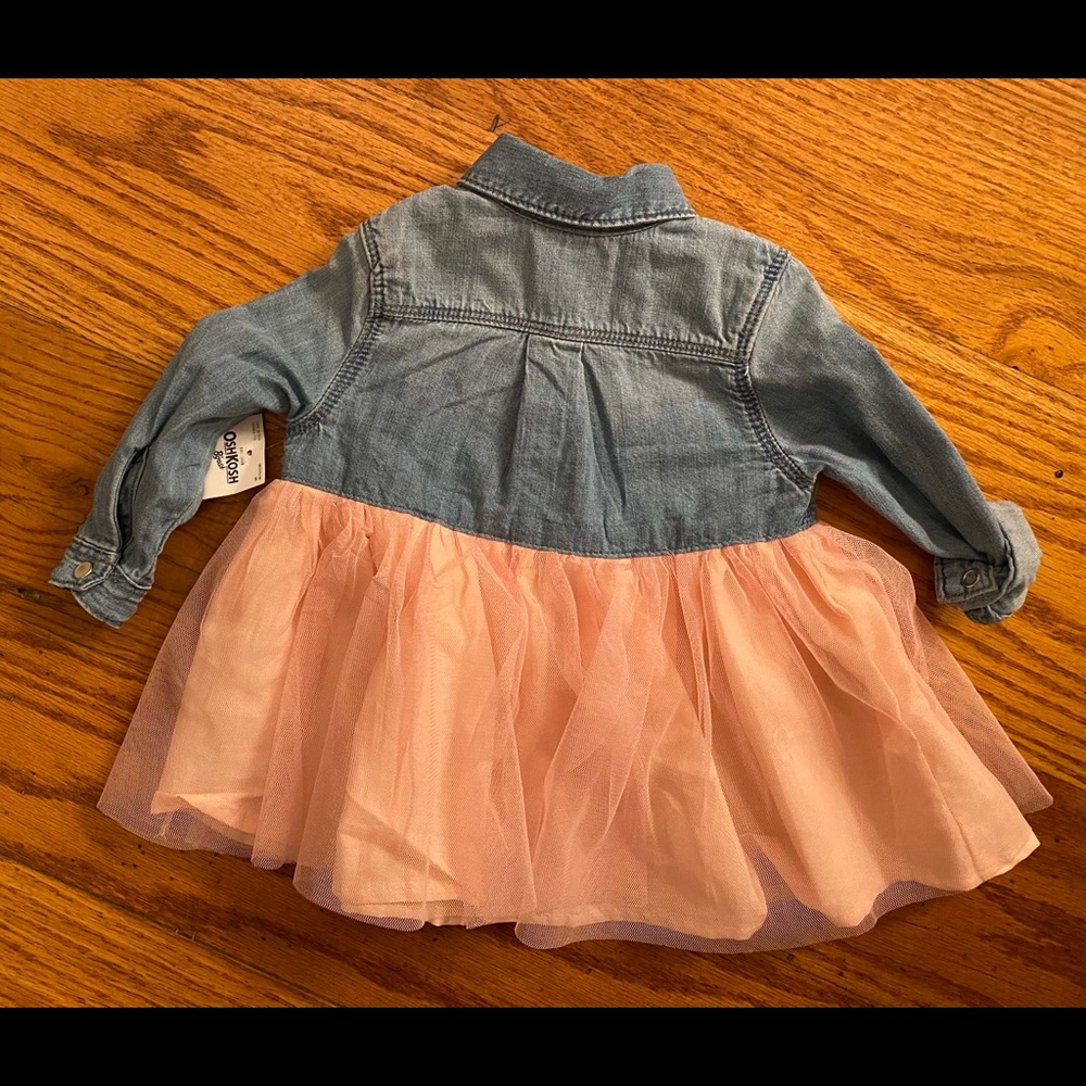 NWT OshKosh B'gosh Denim and Tulle - Picture 2 of 2